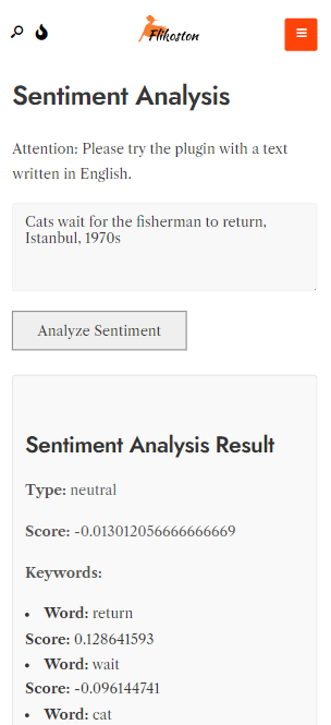 CKa Sentiment Analysis